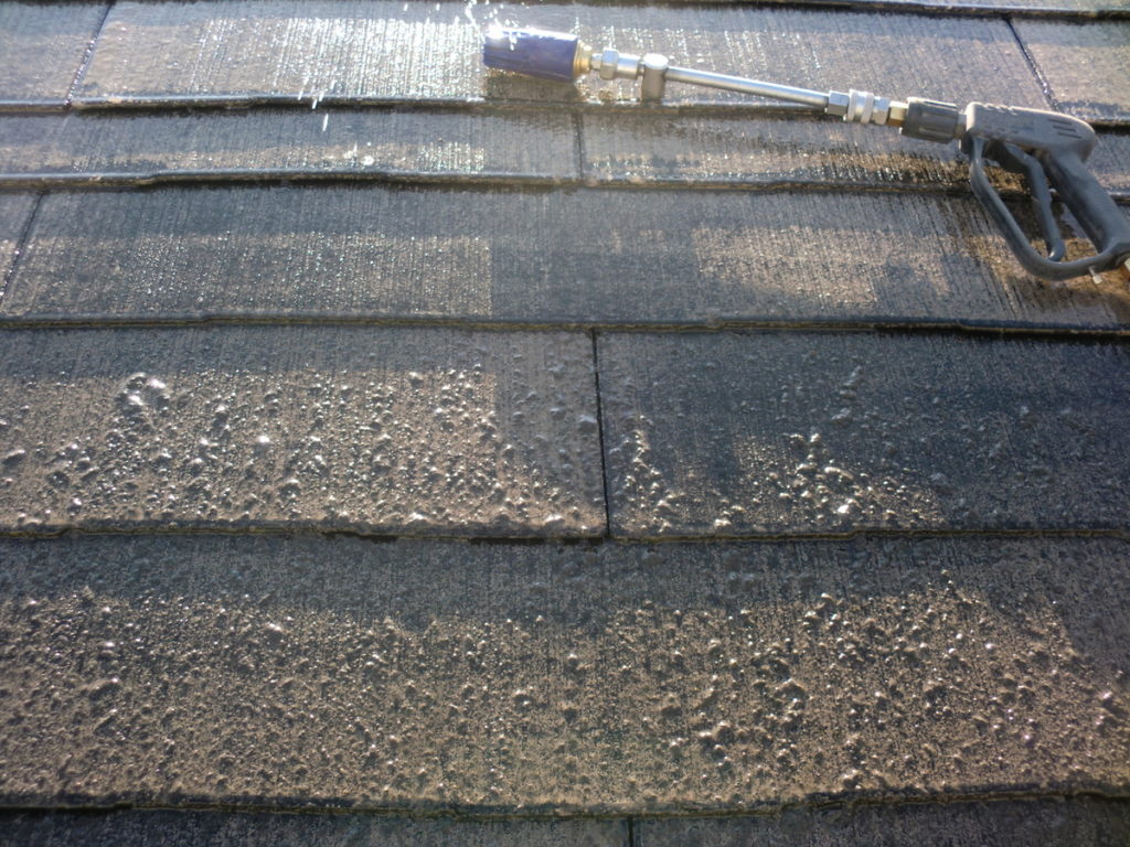 八尾市東山本町でカラ―ベスト屋根塗装