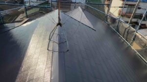 八尾市山城町　屋根完了